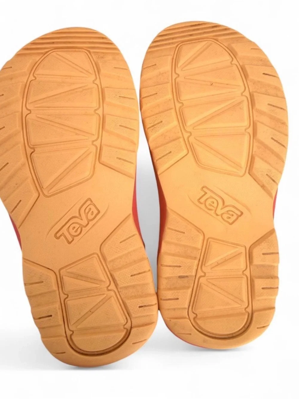 Teva Kids Coral Red Outdoor Strap Sandals